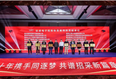 貴州陽(yáng)光產(chǎn)權交易所榮獲“促進(jìn)電子招投標發(fā)展特別貢獻單位”表彰