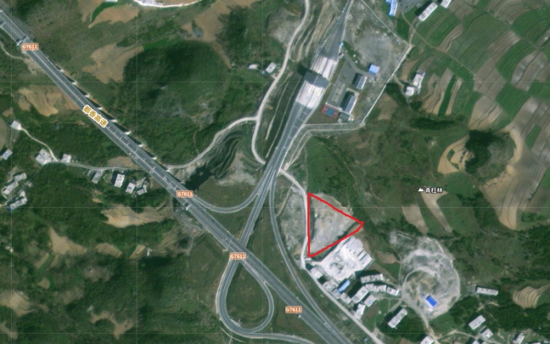 猴場(chǎng)收費站小型預制場(chǎng)施工用地