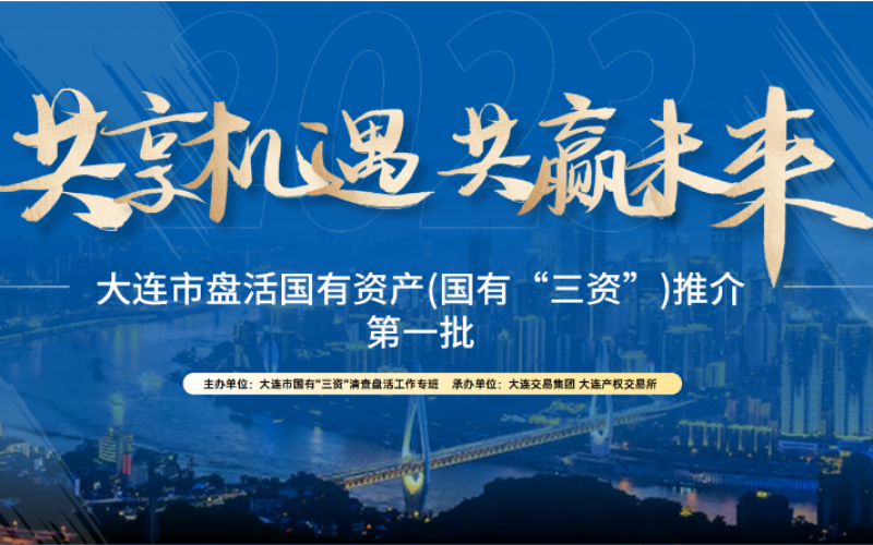 大連市盤(pán)活國有資產(chǎn)（國有“三資”）推介